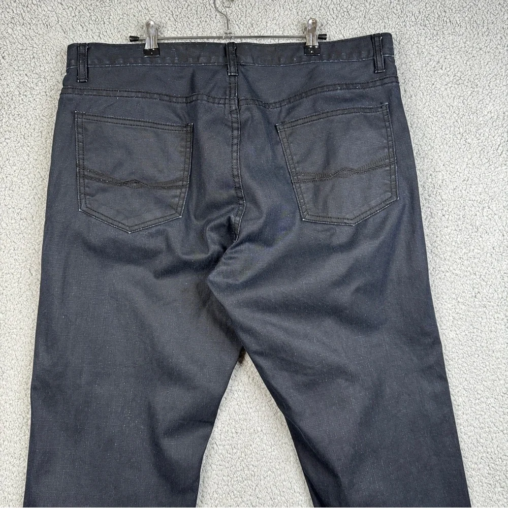 Alfani Jeans Mens Size 38x30 Blue Dark Wash Slim Straight Leg VTG 100% Cotton